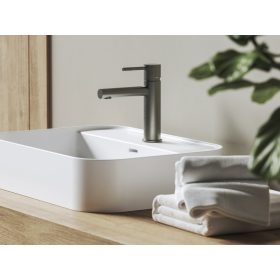   Ravak Nox mosdócsaptelep 190 mm, lefolyó nélkül NX 014.20GB, grafit