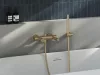 Revers fali kádcsaptelep zuhanyszett nélkül RV 022.60CH, champagne