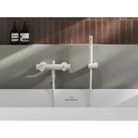   Revers fali kádcsaptelep zuhanyszett nélkül RV 022.10WHM, matt fehér