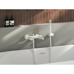   Revers fali kádcsaptelep zuhanyszett nélkül RV 022A.10WHM, matt fehér