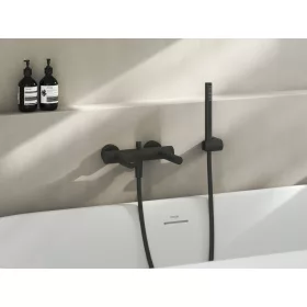   Revers fali kádcsaptelep zuhanyszett nélkül RV 022A.20BLM, matt fekete