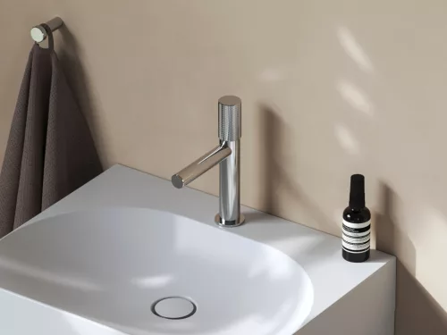 Revers álló mosdócsaptelep 220 mm leeresztő nélkül RV 012.00CR, króm