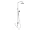 Ravak Zuhanyoszlop állítható fej- és kézizuhannyal DS 090.00CR, króm