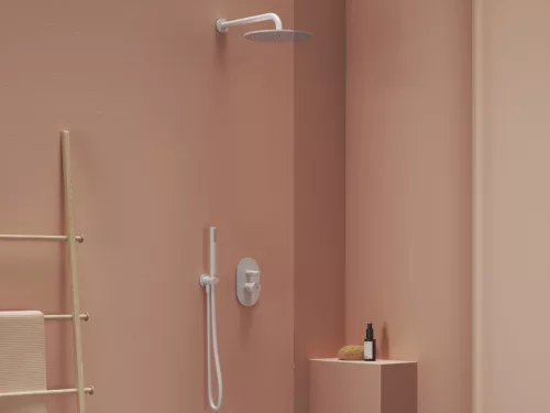 Ravak Esőztető zuhanyfej köralakú, 250 mm 980.10WV, White Velvet