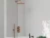 Ravak Fali csatlakozó zuhanyfejhez 702.61RGB, rose gold