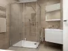 Ravak 10° Free falsík alatti zuhanyszett TD F 090.01CR.O2, króm