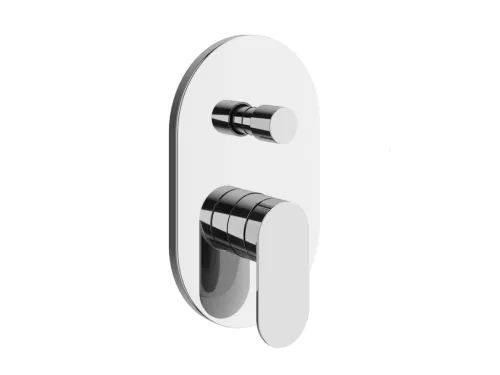 Ravak Chrome II falsík alatti zuhanyszett CR II 090.01CR.O2.RB070, króm