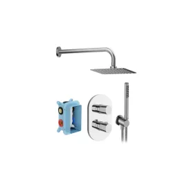   Ravak Chrome II falsík alatti zuhanyszett termo CR II 090.02CR.O2.RB071, króm