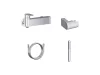 Ravak Chrome fali zuhanycsaptelep szettel, króm CR II 032.00CR CR+S