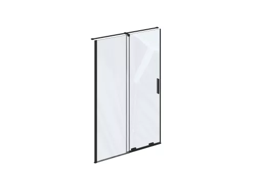 Ravak RODP2 100 zuhanyajtó fekete+transparent