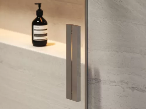 Ravak RODP2 100 zuhanyajtó krómhatású+transparent