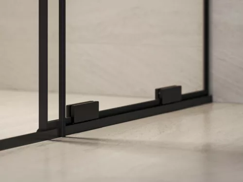 Ravak RODP2 110 zuhanyajtó fekete+transparent