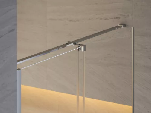 Ravak RODP2 140 zuhanyajtó krómhatású+transparent