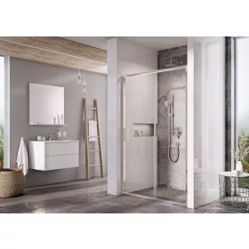   Ravak Blix Slim BLSDP2-110 zuhanyajtó krómhatású+transparent