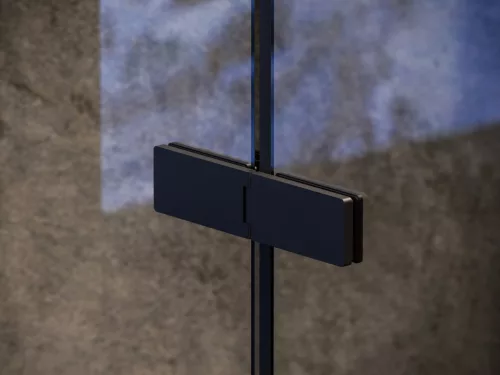 Ravak COOL! COSD2-100 zuhanyajtó fekete+transparent