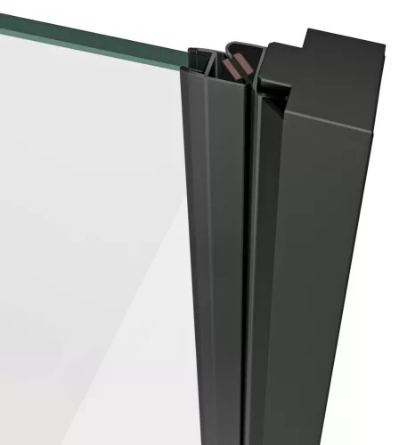 Ravak COOL! COSD2-110 zuhanyajtó fekete+transparent