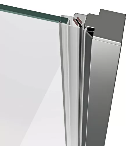 Ravak COOL! COSD2-110 zuhanyajtó krómhatású+transparent