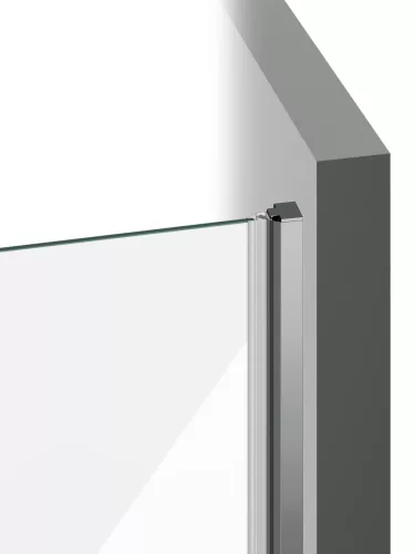 Ravak COOL! COSD2-120 zuhanyajtó krómhatású+transparent