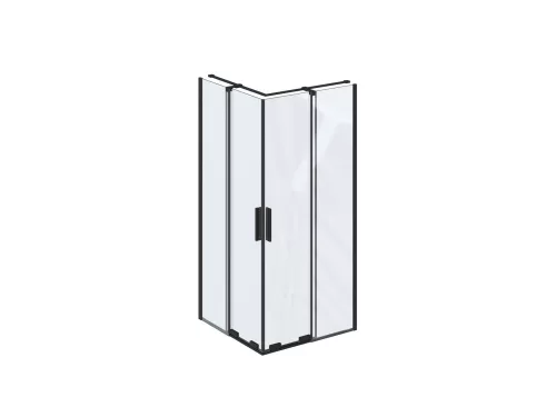 Ravak RORV2 80x80 zuhanykabin fekete+transparent