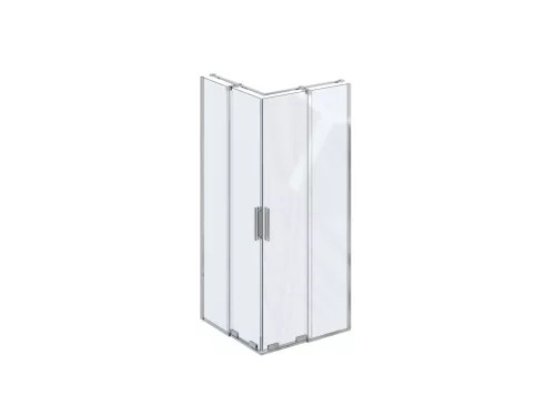 RORV2 80x80 zuhanykabin krómhatású+transparent