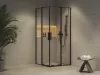 Ravak RORV2 90x90 zuhanykabin fekete+transparent