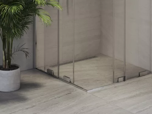 Ravak RORV2 90x90 zuhanykabin krómhatású+transparent