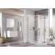 Ravak Blix Slim BLSRV2 90x90 zuhanykabin krómhatású+transparent