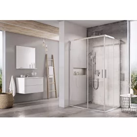   Ravak Blix Slim BLSRV2K-100 zuhanykabin krómhatású+transparent (1 oldal)