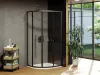 Ravak Bliy Slim BLSCP4 80x80 zuhanykabin fekete+transparent