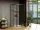 Ravak Bliy Slim BLSCP4 80x80 zuhanykabin fekete+transparent