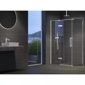 Ravak COOL! COPS-90 fix oldalfal matt fehér+transparent