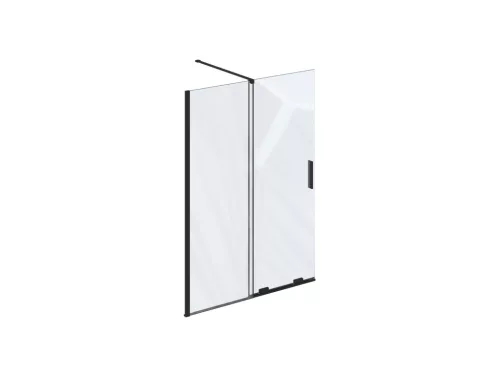 Ravak ROWI 110 zuhanykabin fekete+transparent