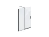 Ravak ROWI 120 zuhanykabin fekete+transparent