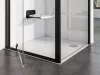 Ravak Perseus Pro Flat 80x80 zuhanytálca fehér