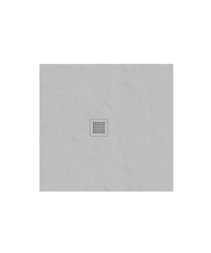 Slate Pro zuhanytálca 80x80 Smoke Grey