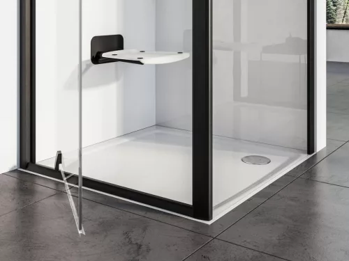Ravak Perseus Pro Flat 90x90 zuhanytálca fehér