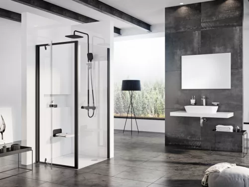 Ravak Perseus Pro Flat 90x90 zuhanytálca fehér