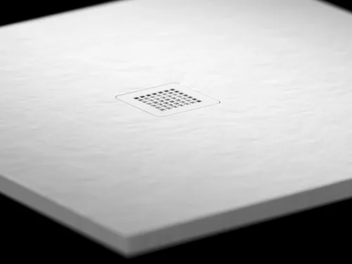 Ravak Slate Pro zuhanytálca 90x90 matt fehér