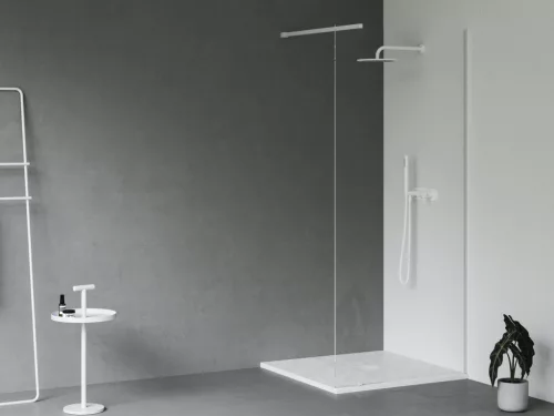 Ravak Slate Pro zuhanytálca 90x90 matt fehér