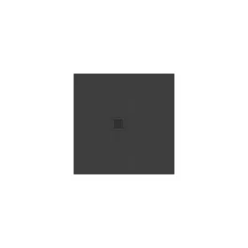 Ravak Slate Pro zuhanytálca 90x90 matt fekete
