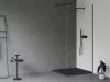 Ravak Slate Pro zuhanytálca 90x90 matt fekete
