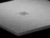Ravak Slate Pro zuhanytálca 90x90 Smoke Grey