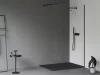 Ravak Slate Pro zuhanytálca 100x90 matt fekete