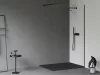 Ravak Slate Pro zuhanytálca 120x90 matt fekete