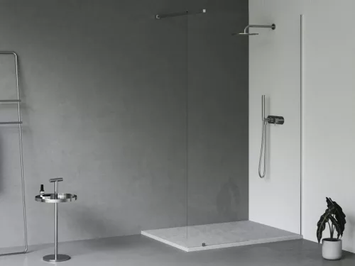 Ravak Slate Pro zuhanytálca 120x90 Smoke Grey