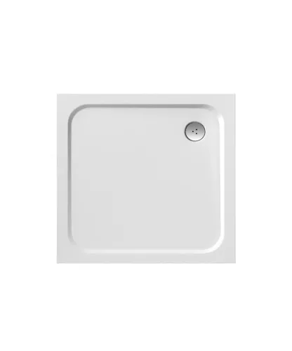 Ravak Perseus Pro Chrome 90x90 zuhanytálca fehér