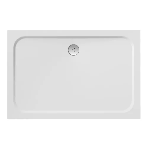 Ravak Chrome Gigant Pro 100x90 zuhanytálca, fehér