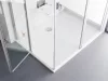 Ravak Chrome Gigant Pro 120x90 zuhanytálca, fehér