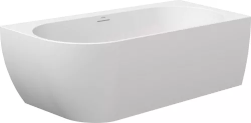 Ravak Freedom Corner 170x80 akrilkád, jobb, fehér, fehér/fekete/króm lefolyó