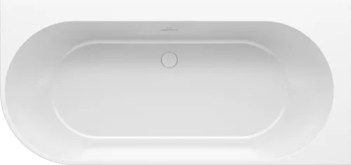 Ravak Freedom Corner 170x80 akrilkád, jobb, fehér, fehér/fekete/króm lefolyó
